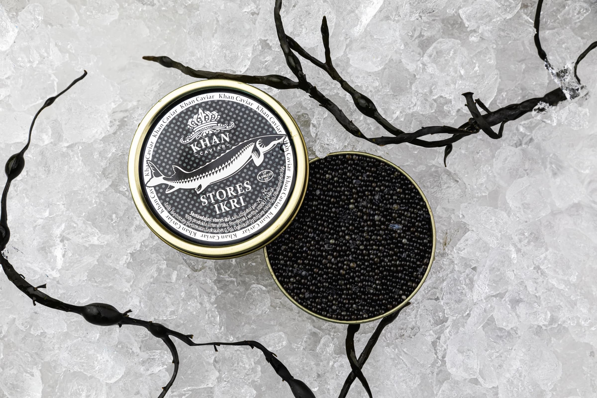 Siberian
Sturgeon Caviar (Acipenser Baerii)