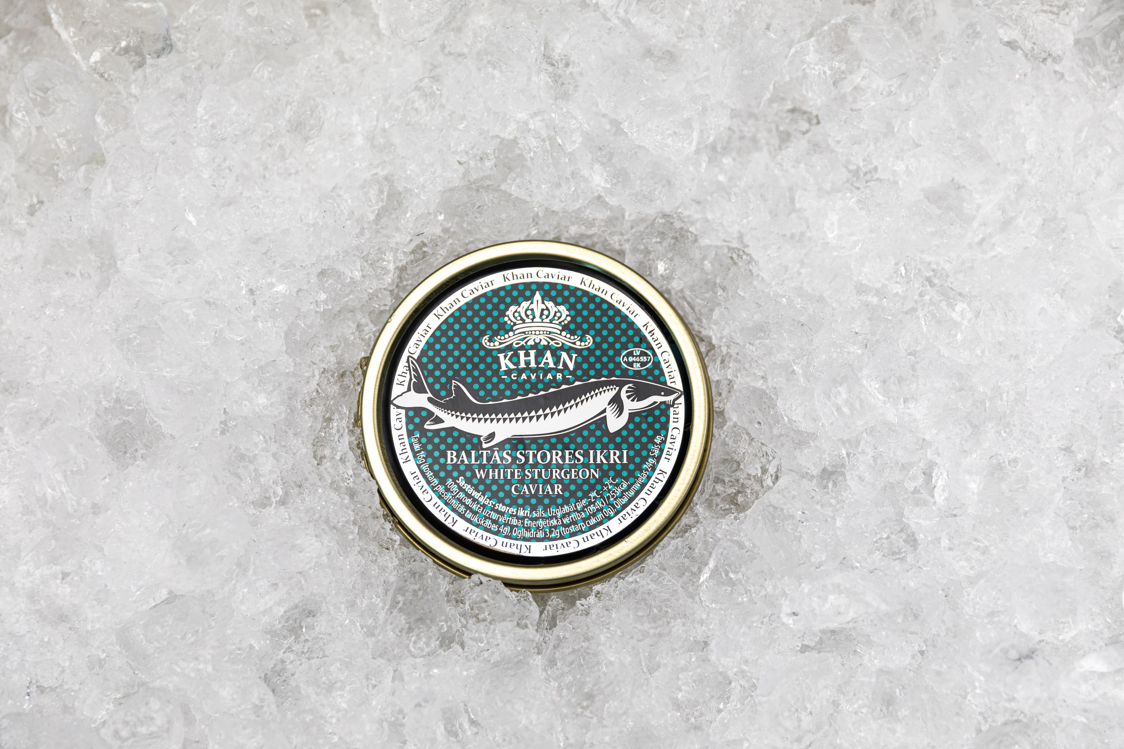 White Sturgeon Caviar (Acipenser Trasmontanus)