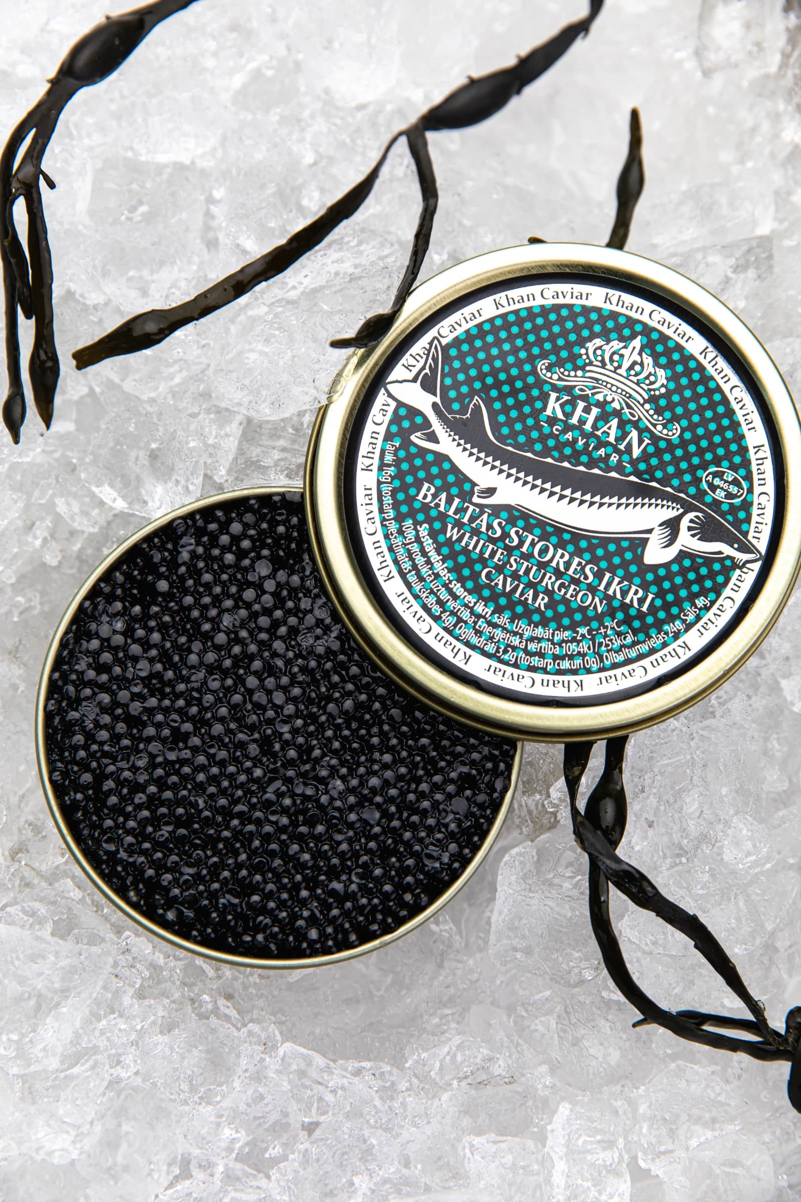 White Sturgeon Caviar (Acipenser Trasmontanus)