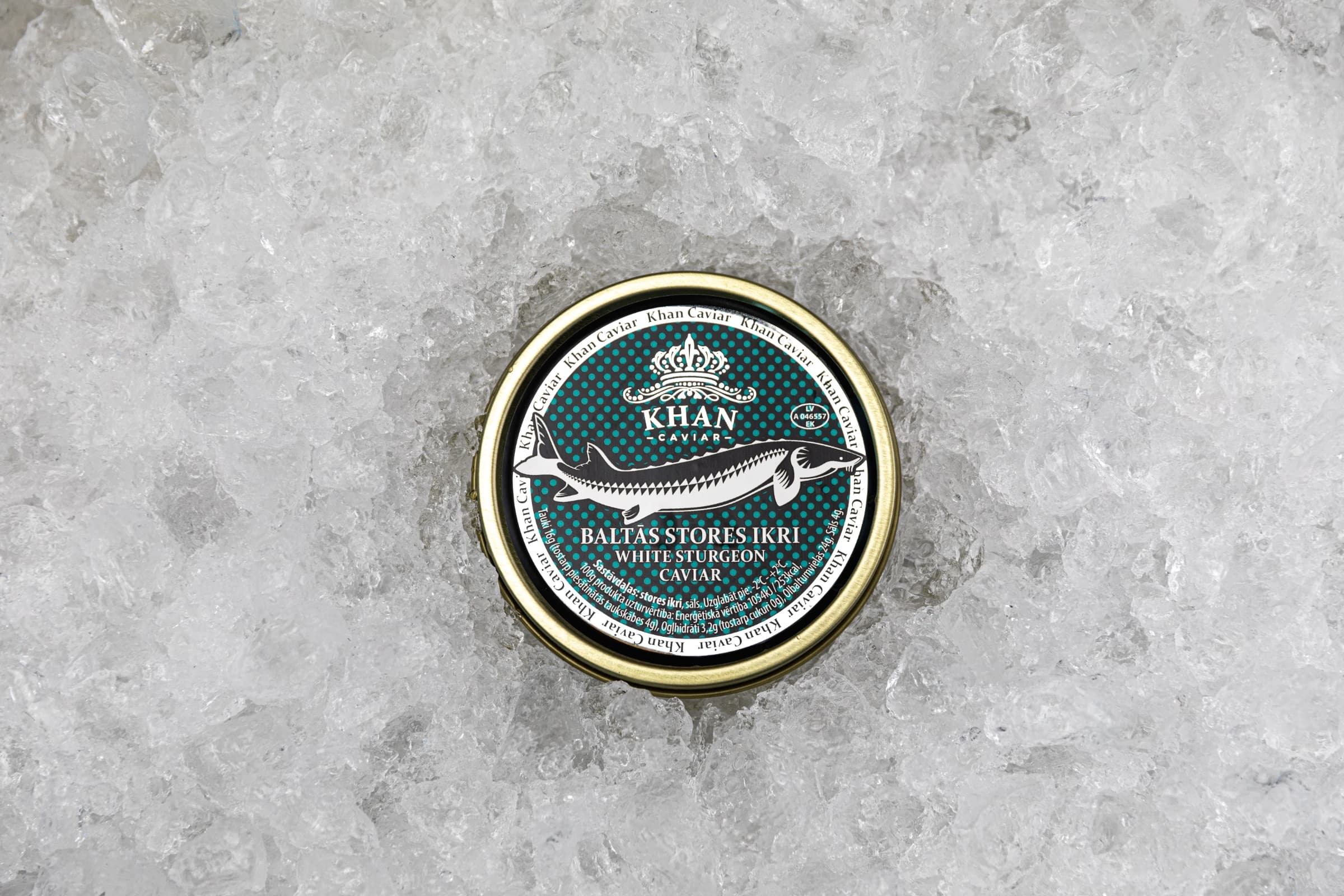 White Sturgeon Caviar (Acipenser Trasmontanus)